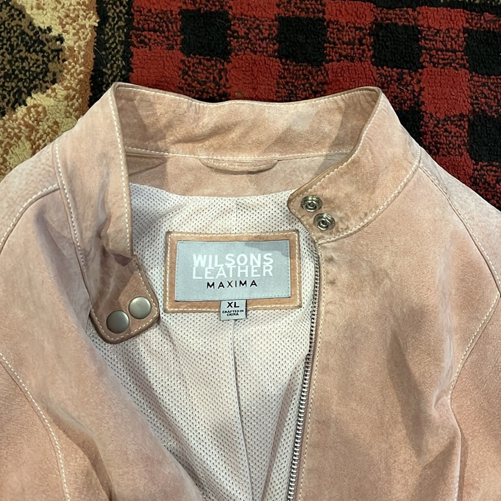 Wilson Leather Maxima pink leather jacket - Picture 5 of 8